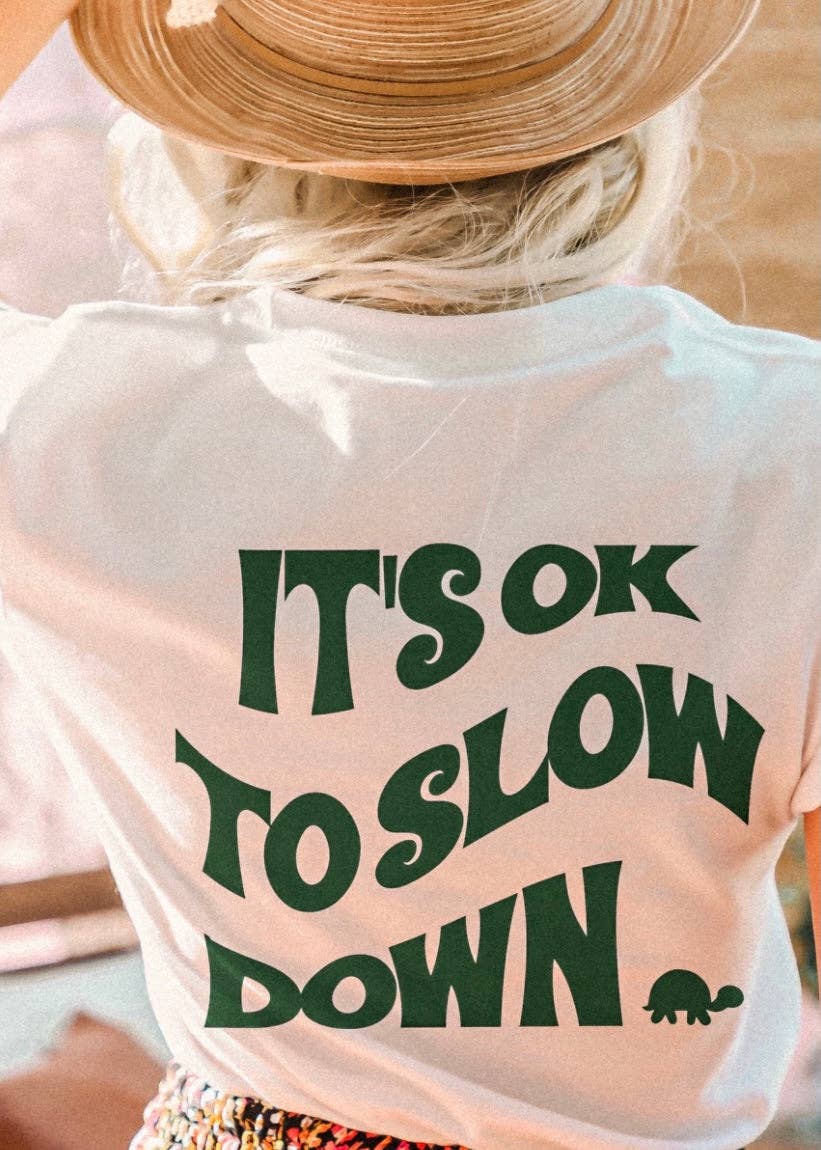 Rad Vibes Only – Engroshandel T-shirt med print - Dame – Det er okay at bremse Turtle Tee Søde trendy sjove T-shirts0