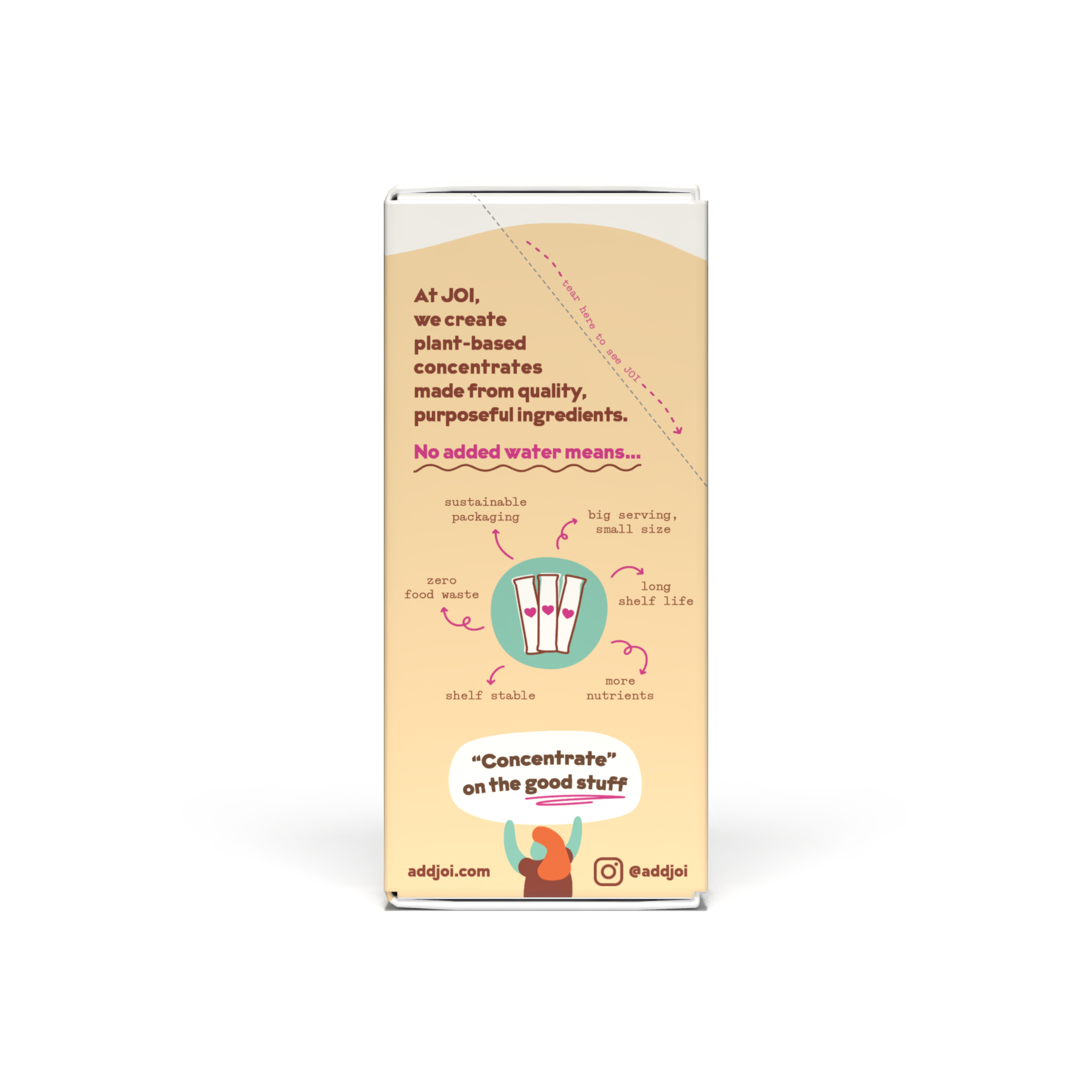 JOI - Wholesale Creamer - Oat Milk Creamer, Hazelnut - Singles2