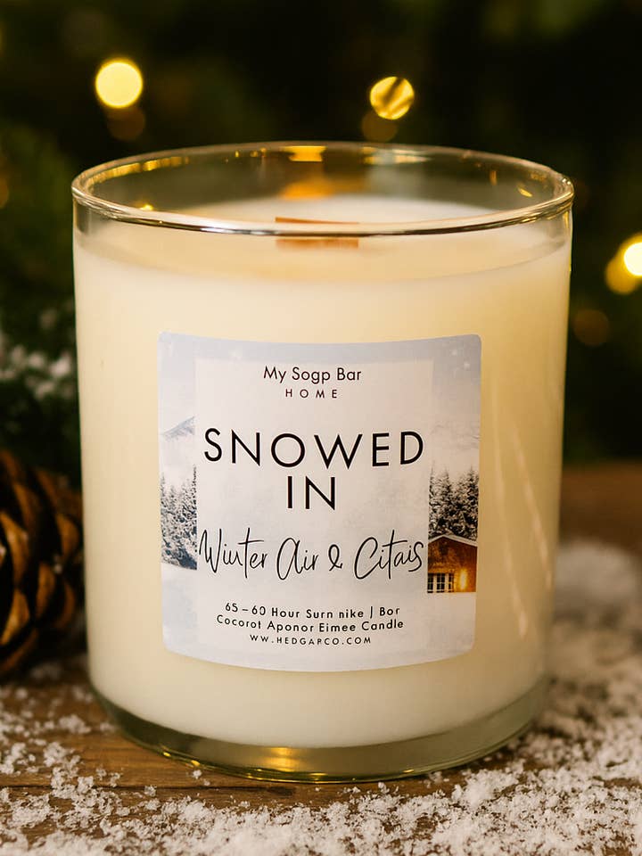 Vela Atrapado por la Nieve para venta al por mayor de My Soap Bar