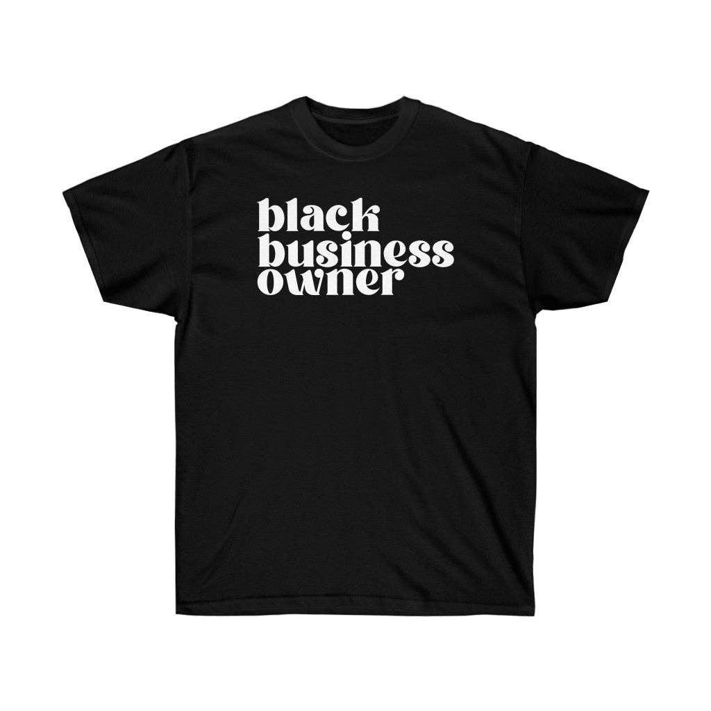 The Lily Creative Co - Wholesale Screen Printed T-Shirt - Unisex - Black Business Owner T-Shirt | Shirt for Black Entrepreneurs0
