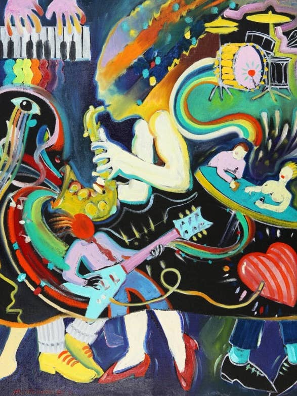 Hjertet af Rock n Roll for engroshandel hos Frame of Mind