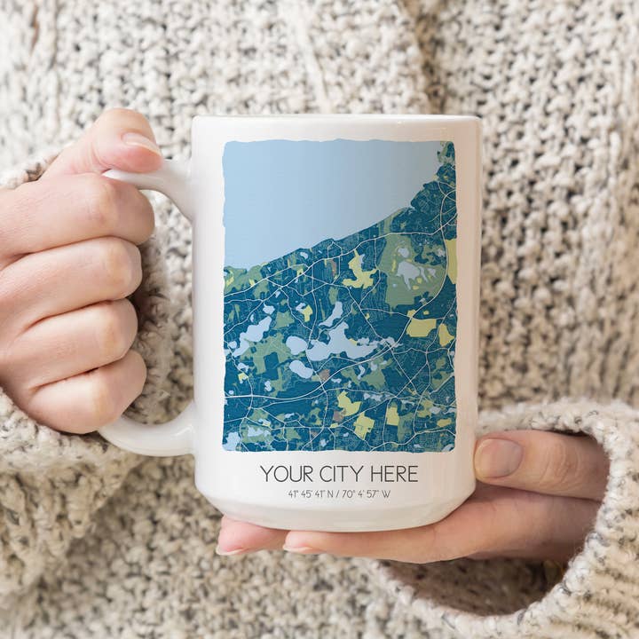 Sparks House Co. - Wholesale Coffee Mug - Custom Map Mugs - Custom City Coffee Mugs - Custom Order14