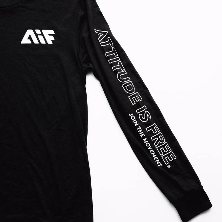 Mäns märke Långärmad för wholesale av Attitude is Free