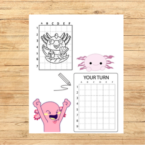 Trends by K & A – wholesale Colouring and activity book – kids and baby – Axolotl and Ocean Friends Coloring and Activity Book4