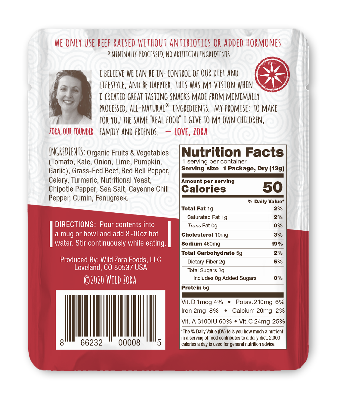 Wild Zora - Wholesale Soup - Picante Beef Soup-8 Pack1