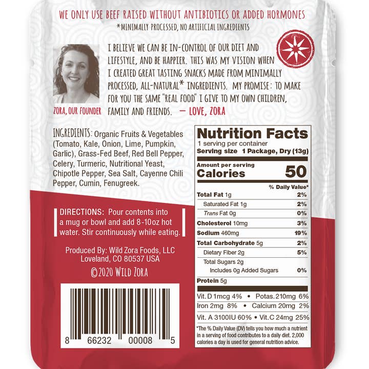 Wild Zora - Wholesale Soup - Picante Beef Soup-8 Pack1