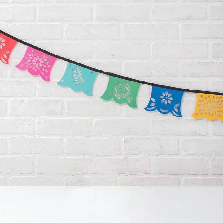 Weddingstar Inc. - Wholesale Party sign/banner - Colorful Paper Party Pennant Banner - Fiesta Party2