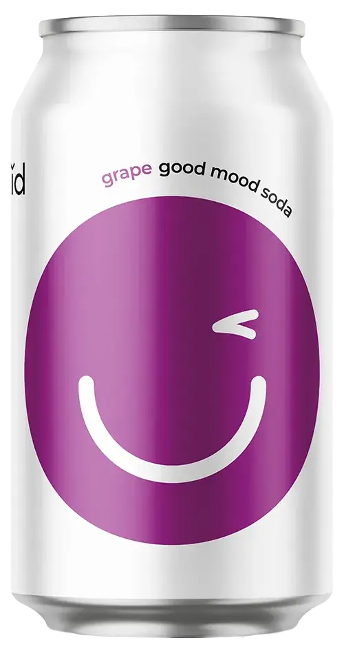 Rowdy Mermaid - Wholesale Soda/Carbonated Drink - good mood soda (grape)2