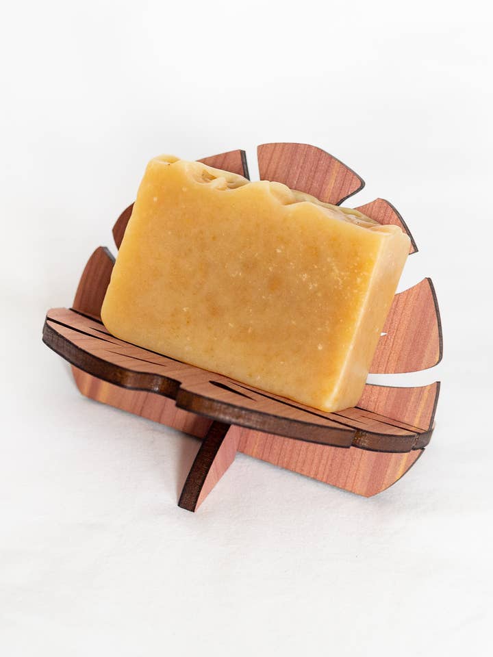 Soporte de jabón Monstera para venta al por mayor de Daughter Handwovens