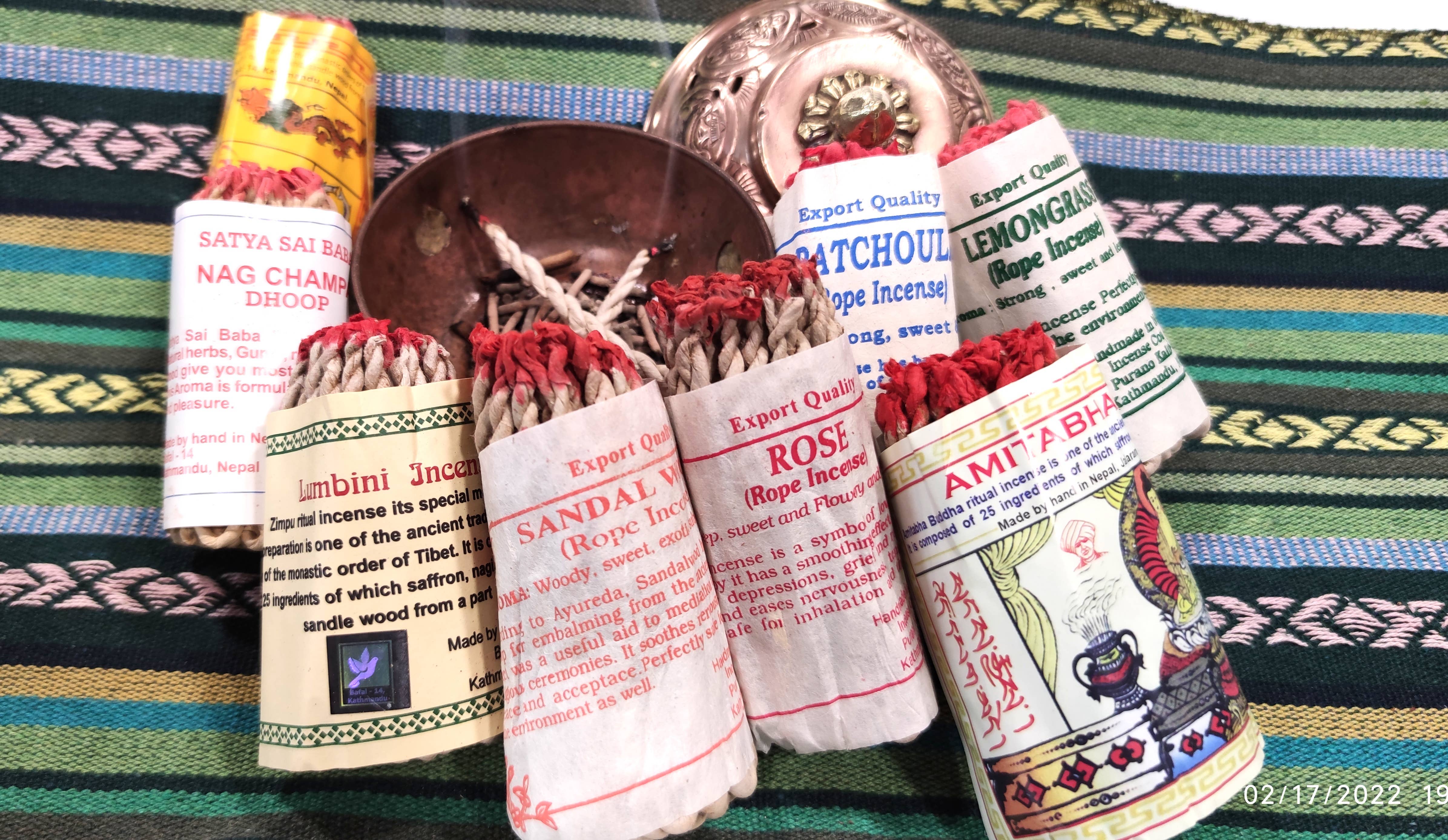 HimaOriginals - Wholesale Incense - Tibetan natural pure aromatic handmade Rope incense6