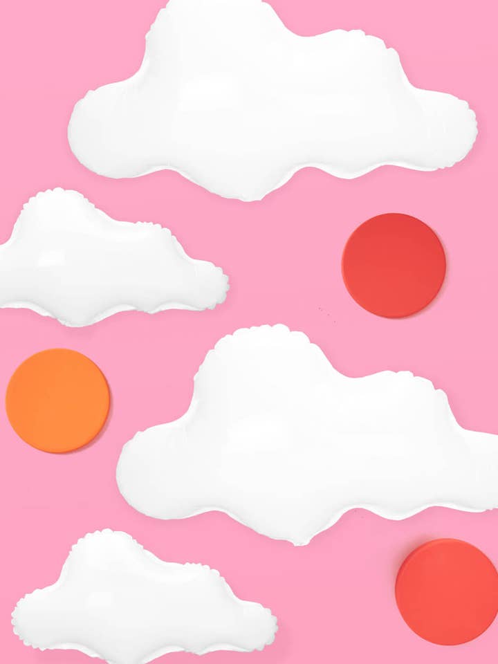Set of Cloud Balloons, Bachelorette Party, Baby Shower, Bday for wholesale by xo, Fetti