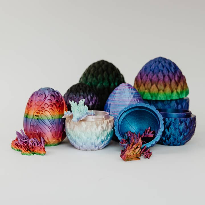 Medium 3D Printed Mystery Dragon Egg Sets – Assorted Colors and other Purchase Wholesale 3d printed dragon eggs. Free Returns & Net 60 Terms on Faire trending on Faire.
