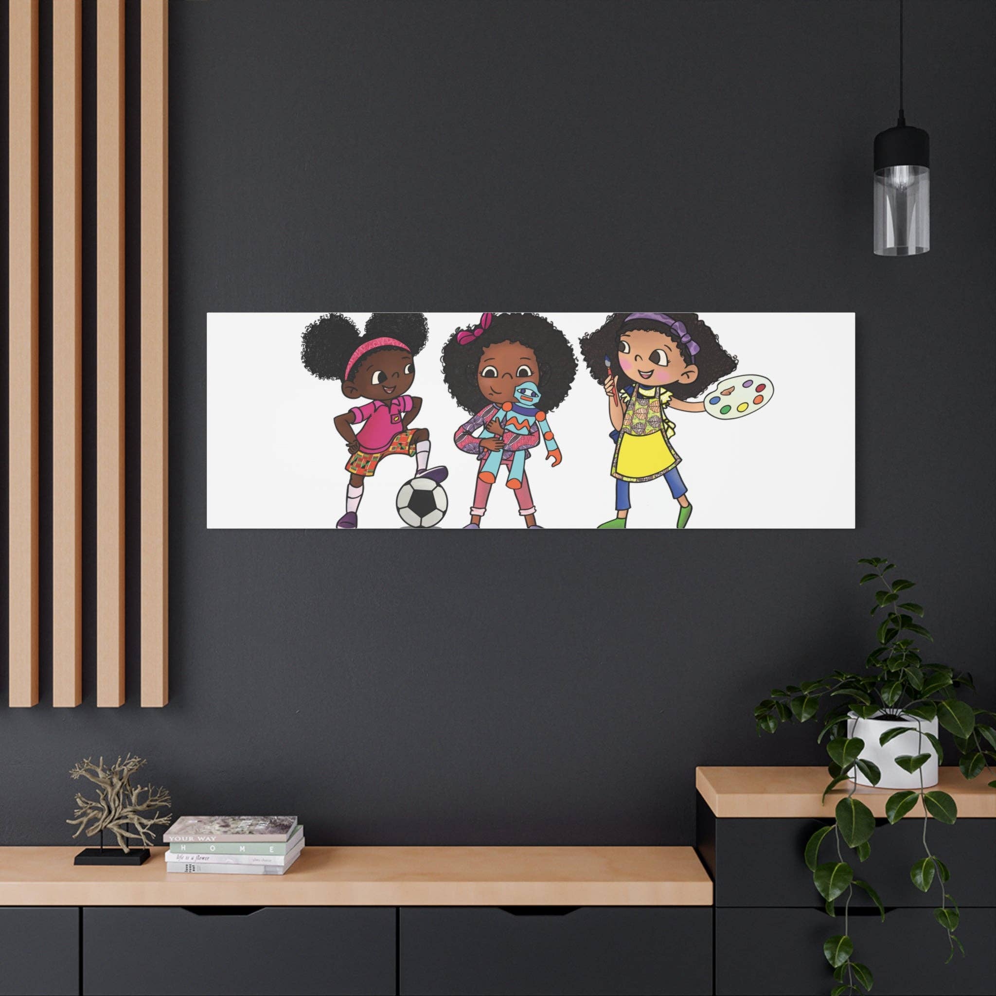Ikuzi Dolls - Wholesale Art Print - Kids & Baby - Kids' Canvas Wall Art - Playful Characters for Creative Spaces128