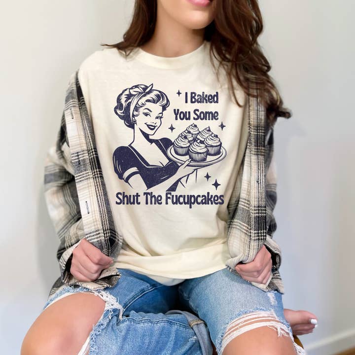 Je t'ai préparé des cupcakes pour la vente par MidWest Tees