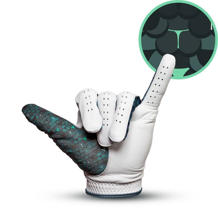 Whale Tail - Snake Skin - Glove for wholesale by Bogey Bros Golf Co