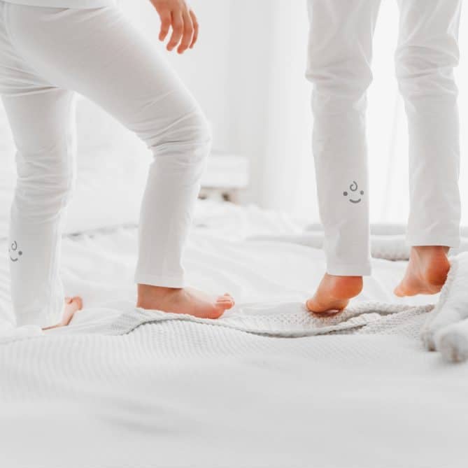 Eczema Soothing Children’s Leggings (PJ Bottoms) for wholesale by HappySkin