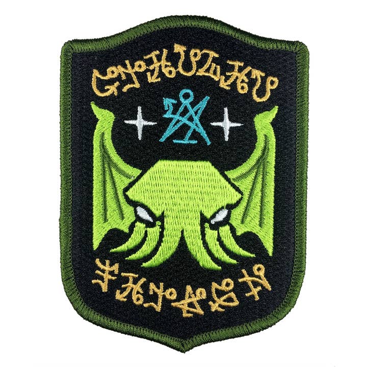 Monsterologist - Wholesale Patch - Cthulhu Fhtagn Embroidered Patch