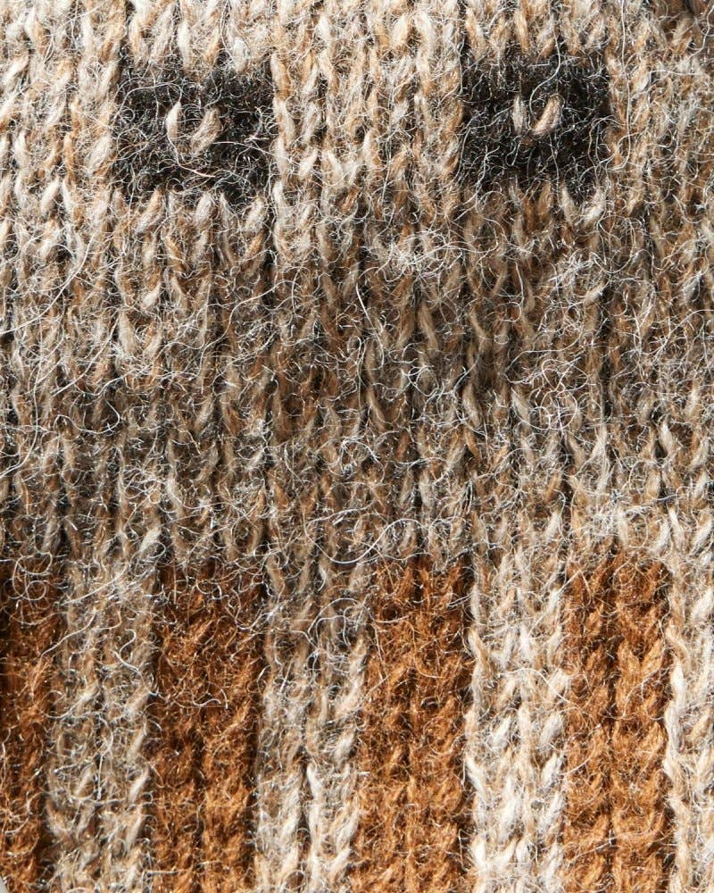 Ethno: Brown Alpaca Wool Sweater for wholesale on Faire3