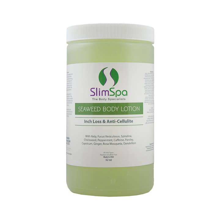 Seaweed Inch Loss & Anti-Cellulite Body Lotion - Professional Treatment (32 oz) for wholesale by SlimSpa The Body Care Specialists