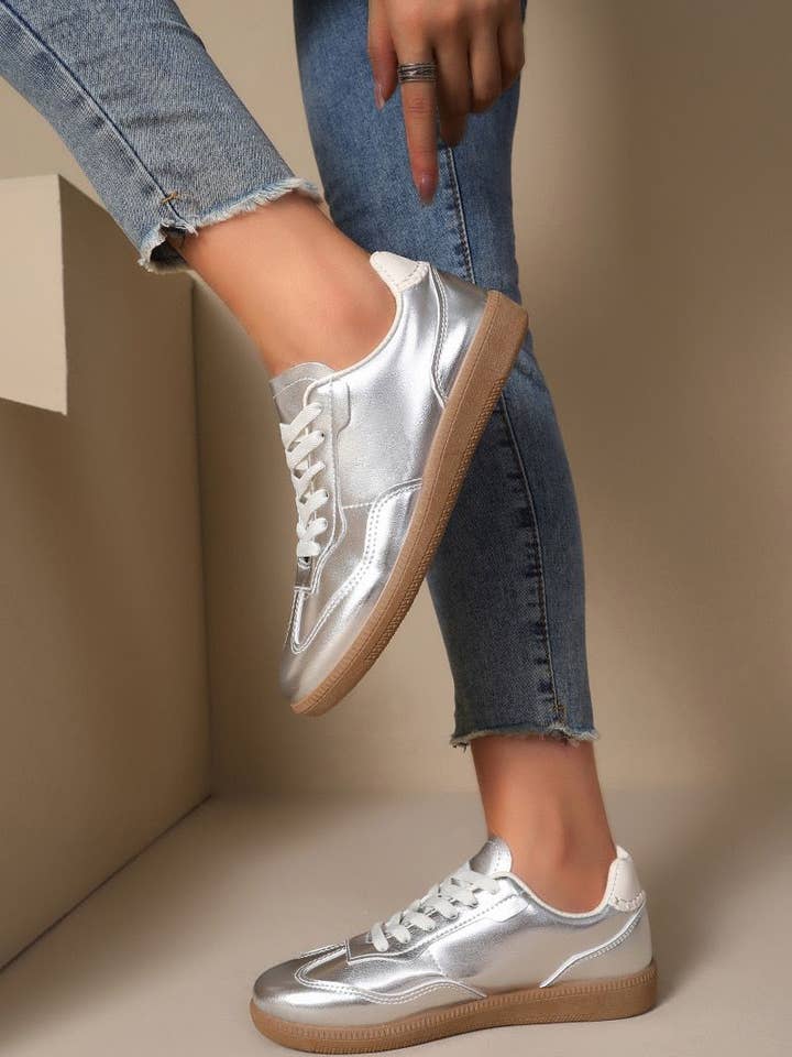 No Doubt Shoes - Wholesale Lifestyle Sneakers - Women's - WOMEN'S FAUX SUEDE CASUAL GUM SOLE SNEAKERS2