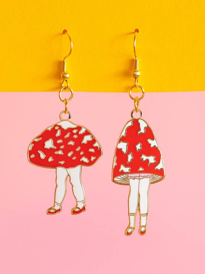 Svampe døtre Øreringe for engroshandel hos Inner Peach Design