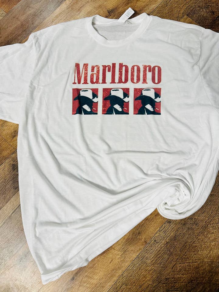 Marlboro Man Graphic T-Shirt for wholesale by Sweet Southern Wholesale