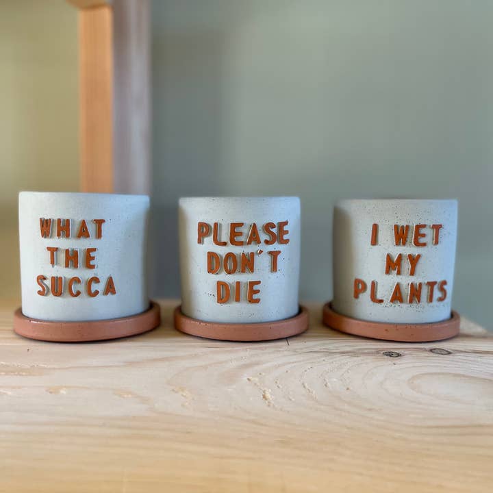 Nora - Wholesale Plant Pot - Funny Succulent Pots