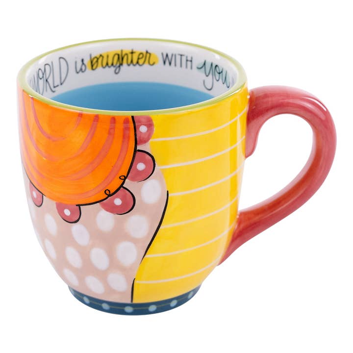 Glory Haus - Wholesale Coffee Mug - World Is Brighter With You Mug