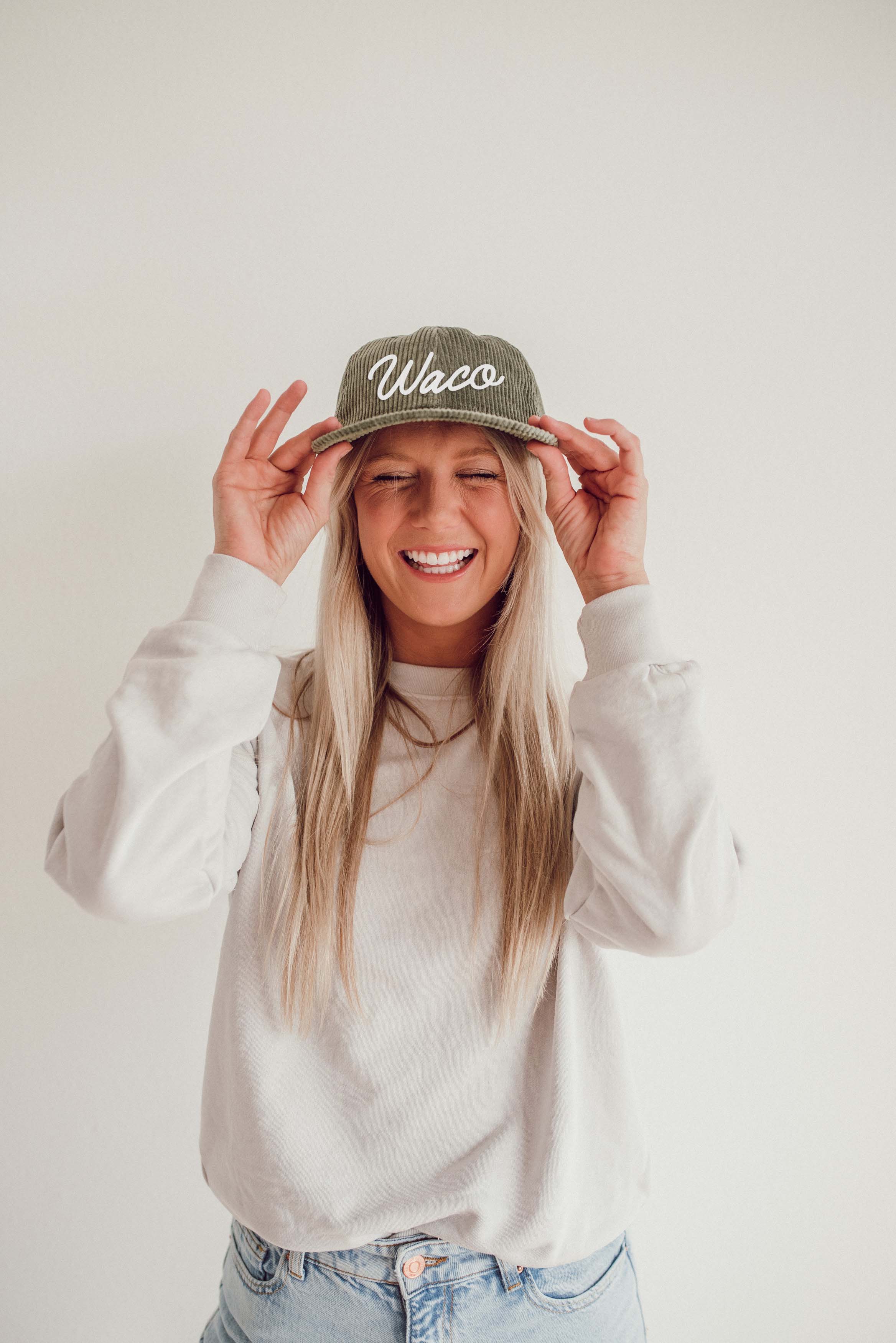 Frankie Jean - Vendita all'ingrosso Cappellino da baseball - Donna - Cappello Waco Cursive Corduroy5