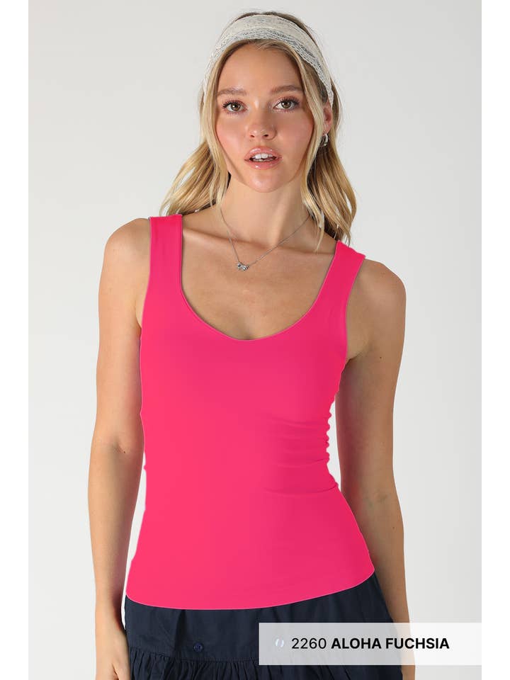 NIKIBIKI - Wholesale Tank Top - Women's - NS8300 - Clean Line Sweet Heart Tank7