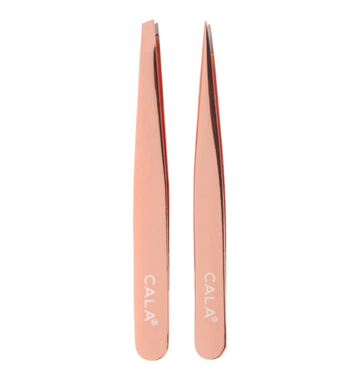 Best Beauty Group - Wholesale Tweezers - CALA Soft Touch: Tweezer Duo Fine Point & Slanted Set6