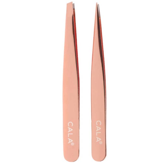 Best Beauty Group - Wholesale Tweezers - CALA Soft Touch: Tweezer Duo Fine Point & Slanted Set6