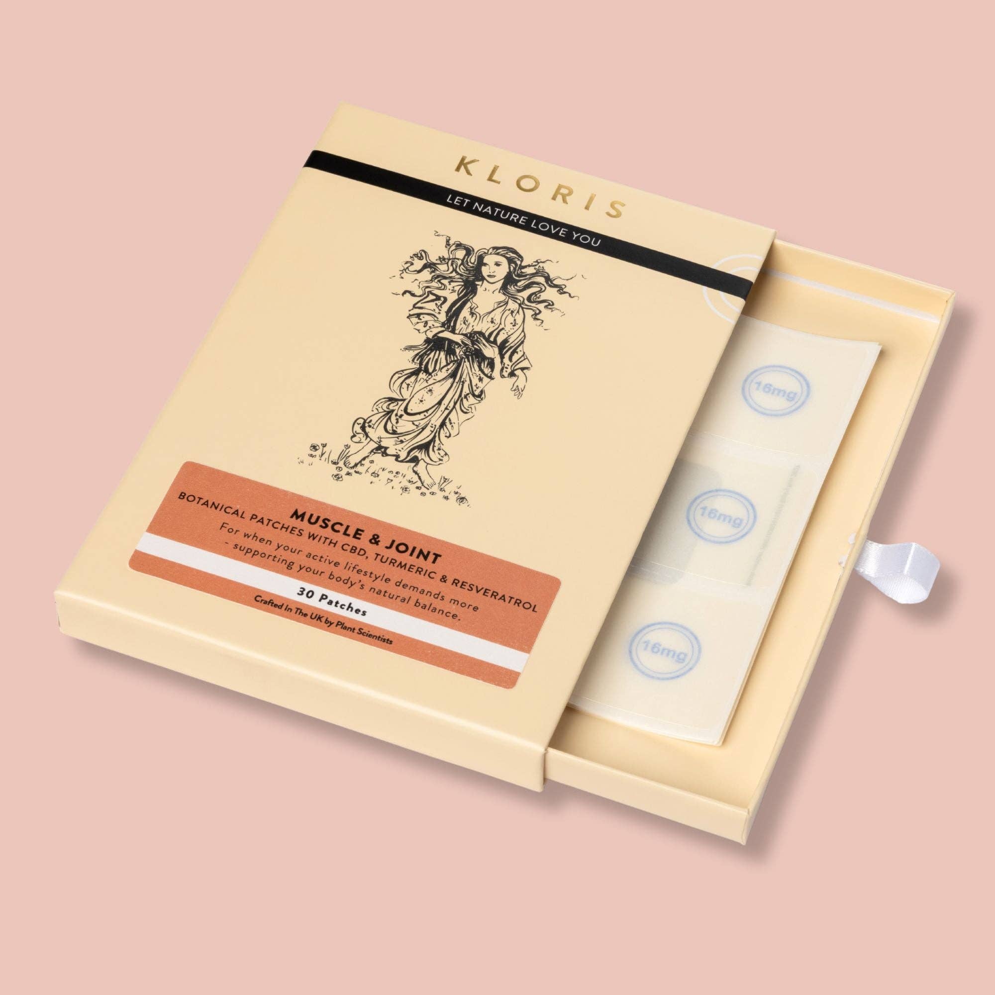 KLORIS – wholesale Topical wellness patches – Natural Muscle & Joint Patches with Turmeric & Omegas 1