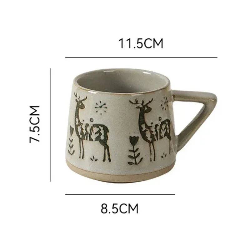 Kiyo Home - Wholesale Coffee Mug - Ceramic Nature Inspired Mugs | Stoneware Mugs13