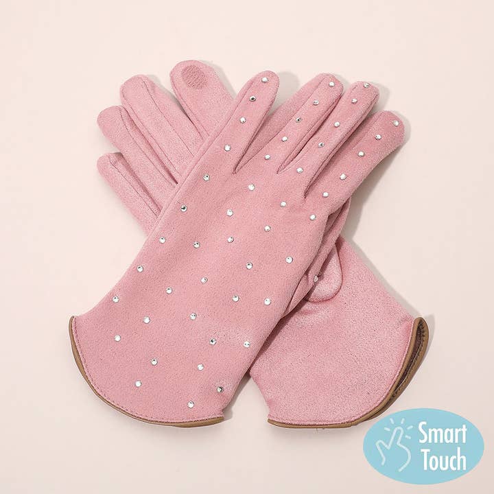 Sensibling Corp. – wholesale Handskar - Dam – Vinterhandskar med strassdekoration och smart touch10