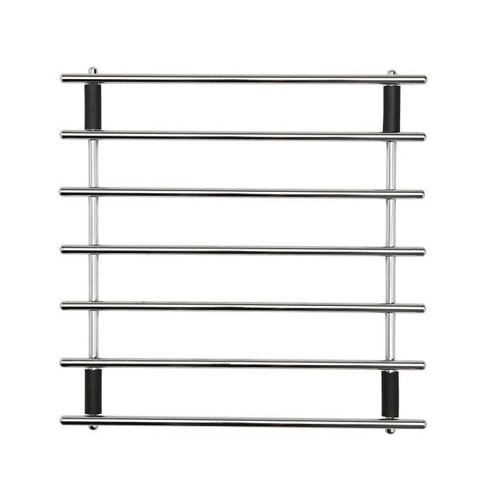 Wholesale Gifts Tomorrow - Wholesale Trivet - Square Metal Trivet Set for Kitchen Worktops Chrome Steel4