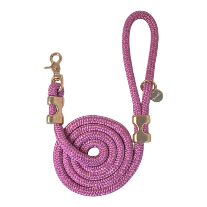 5 ft Rose Rope Dog Leash for wholesale by Crew LaLa