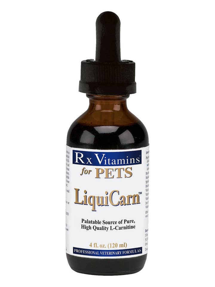 LiquiCarn Liquid Heart Supplement for Pets 4 oz for wholesale by Healthy Breeds