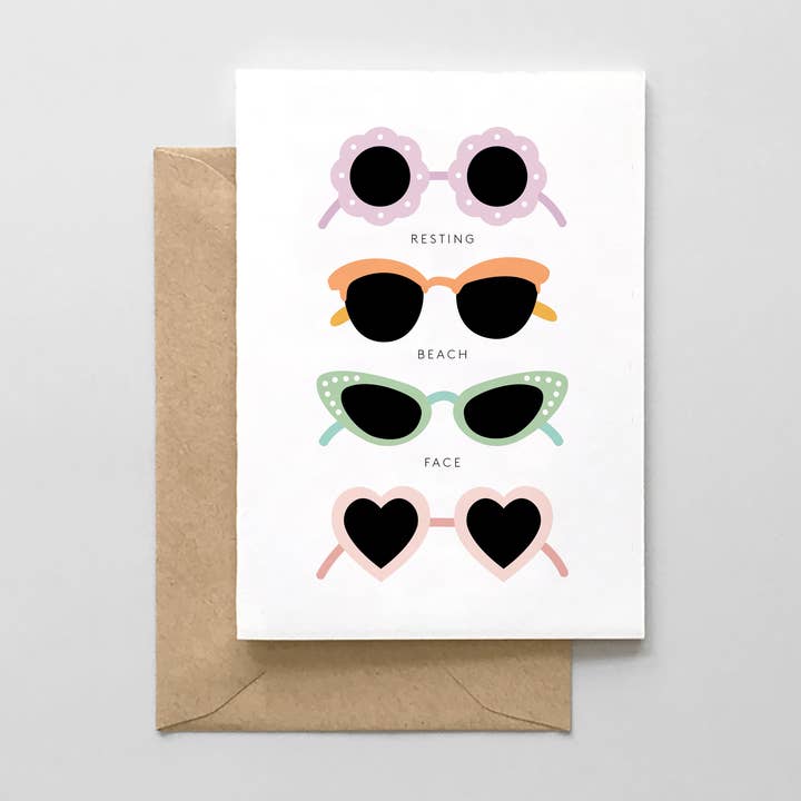 Resting Beach Face for wholesale by Spaghetti & Meatballs