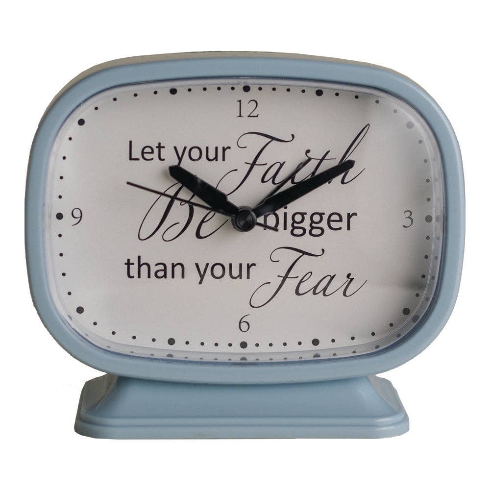 Manual Woodworkers and Weavers, Inc. - Wholesale Desk Clock - Inspirational Table Clock Asst S/122