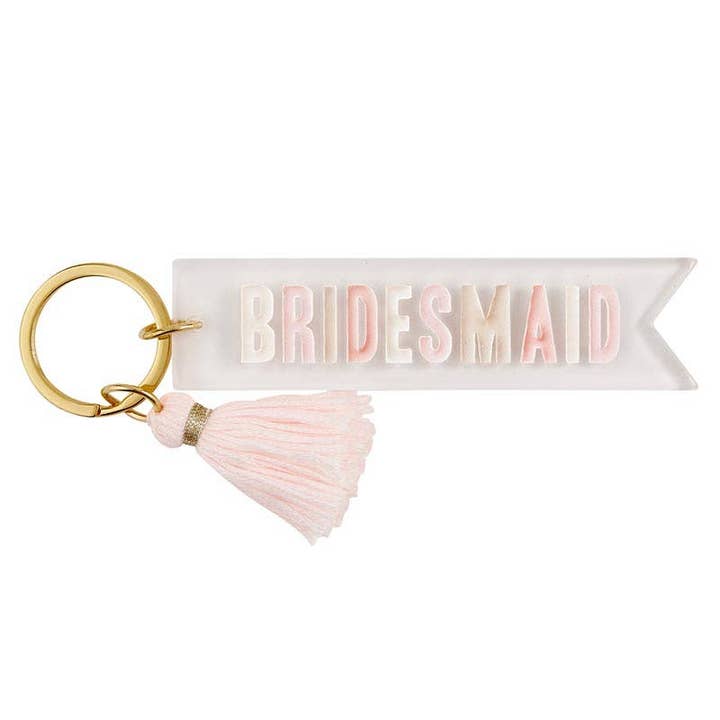 Acrylic Keychain - Bridesmaid for wholesale by Angle