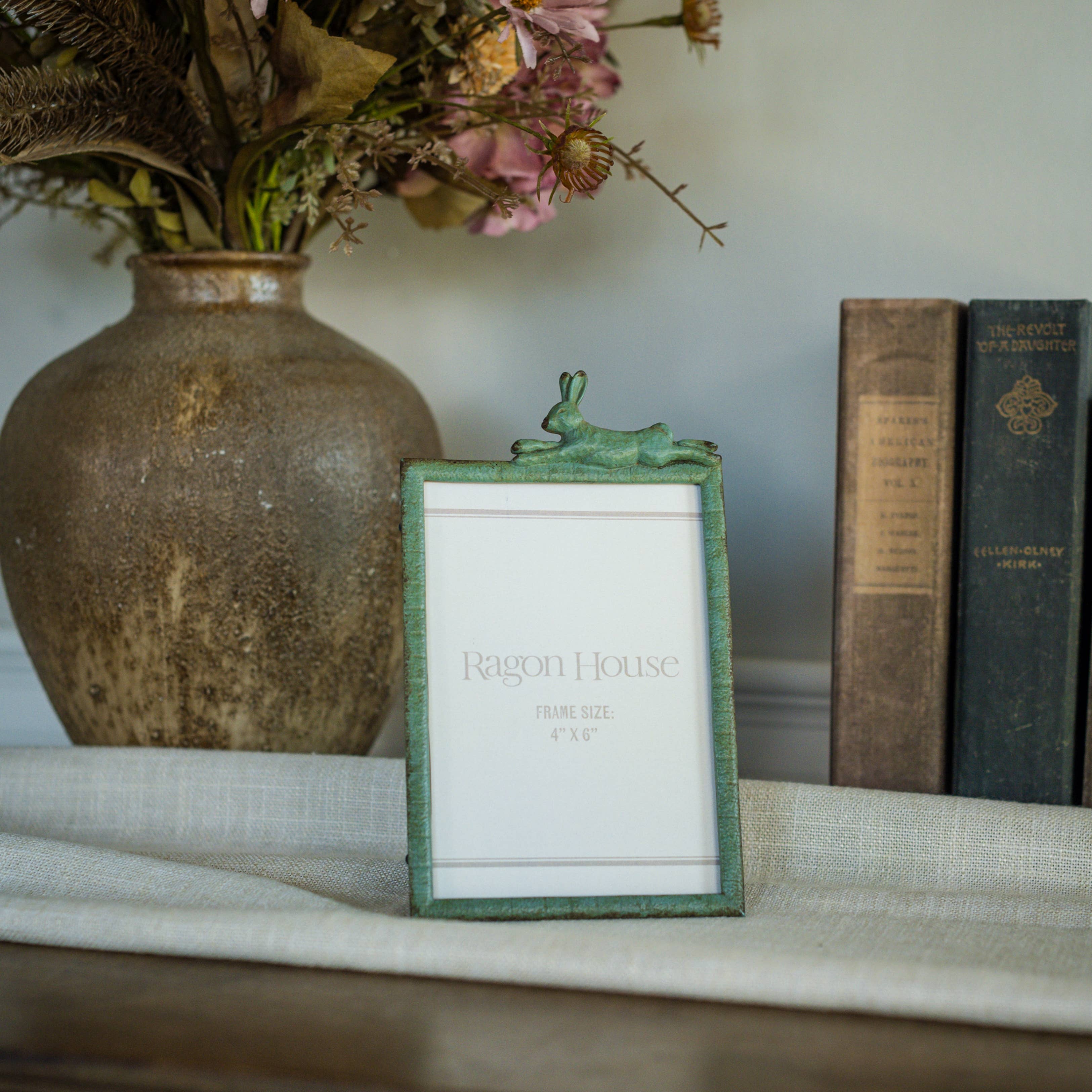 Ragon House - Vendita all'ingrosso Cornice portafoto - Cornice per foto con coniglietto 10x15 cm0