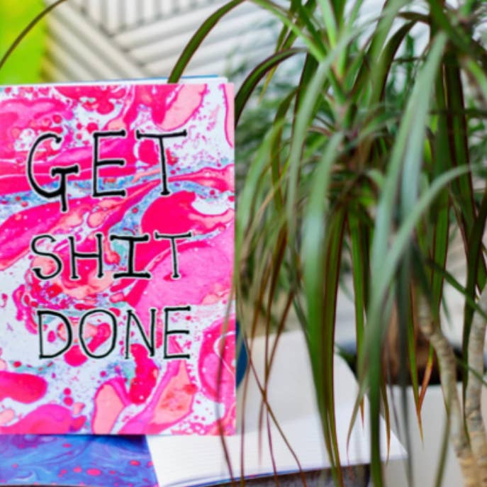 MoreyScarfeDesigns - Wholesale Notebook - Marble notebook A52