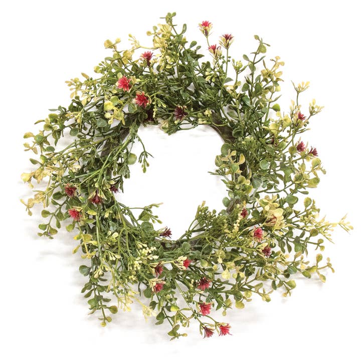 Bougeoir Ruby Fall Buds & Baby's Grass, 4,5 pouces pour la vente par Saybrook Lane