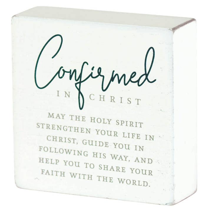 Placa de mesa confirmada em Cristo por atacado de Cottage Garden