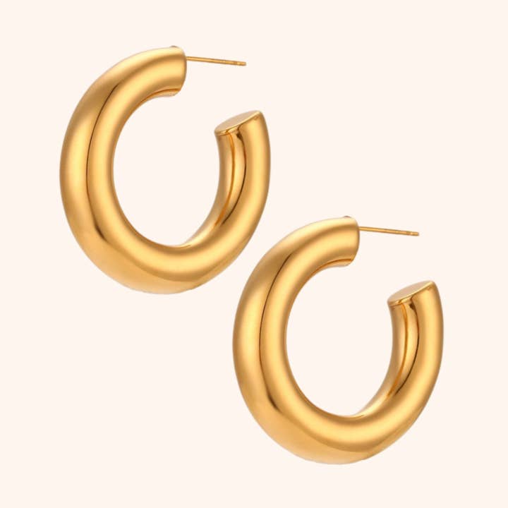 Echo Hoops for wholesale by PRESSIE