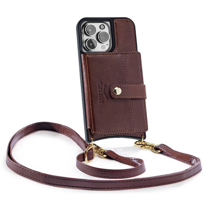 Claasico - Vente Étui portefeuille pour téléphone – femme - Étui portefeuille en similicuir pour téléphone iPhone 13 à porter en bandoulière avec emplacements cartes15