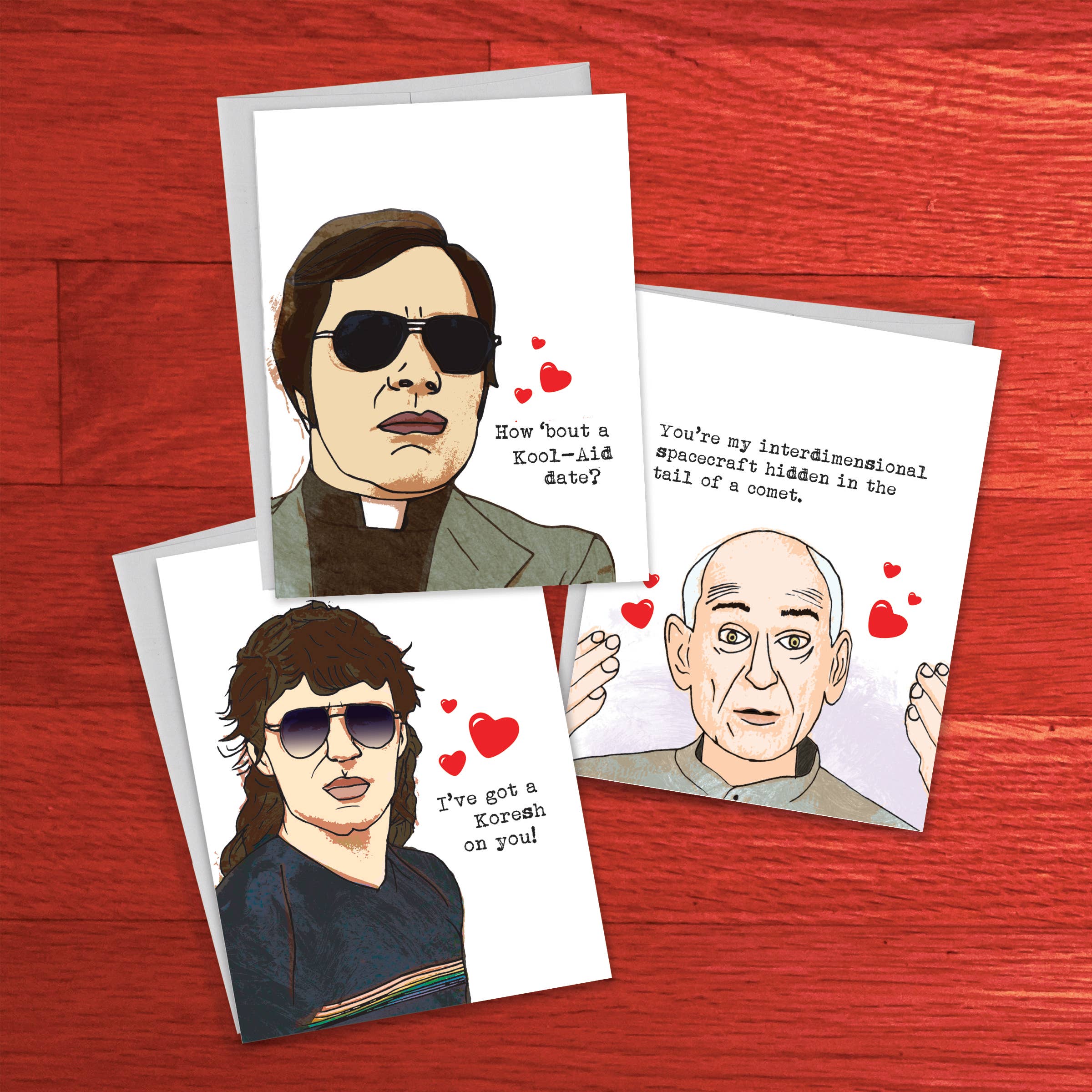 tiny - Wholesale Valentine's Day Card - Jim Jones Kool Aid Date Card | Valentines Day1