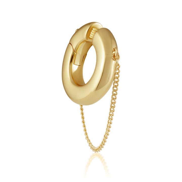 Sahira Jewelry Design - Wholesale Cuff/Wrap Earrings - Chunky Chain Ear Cuff