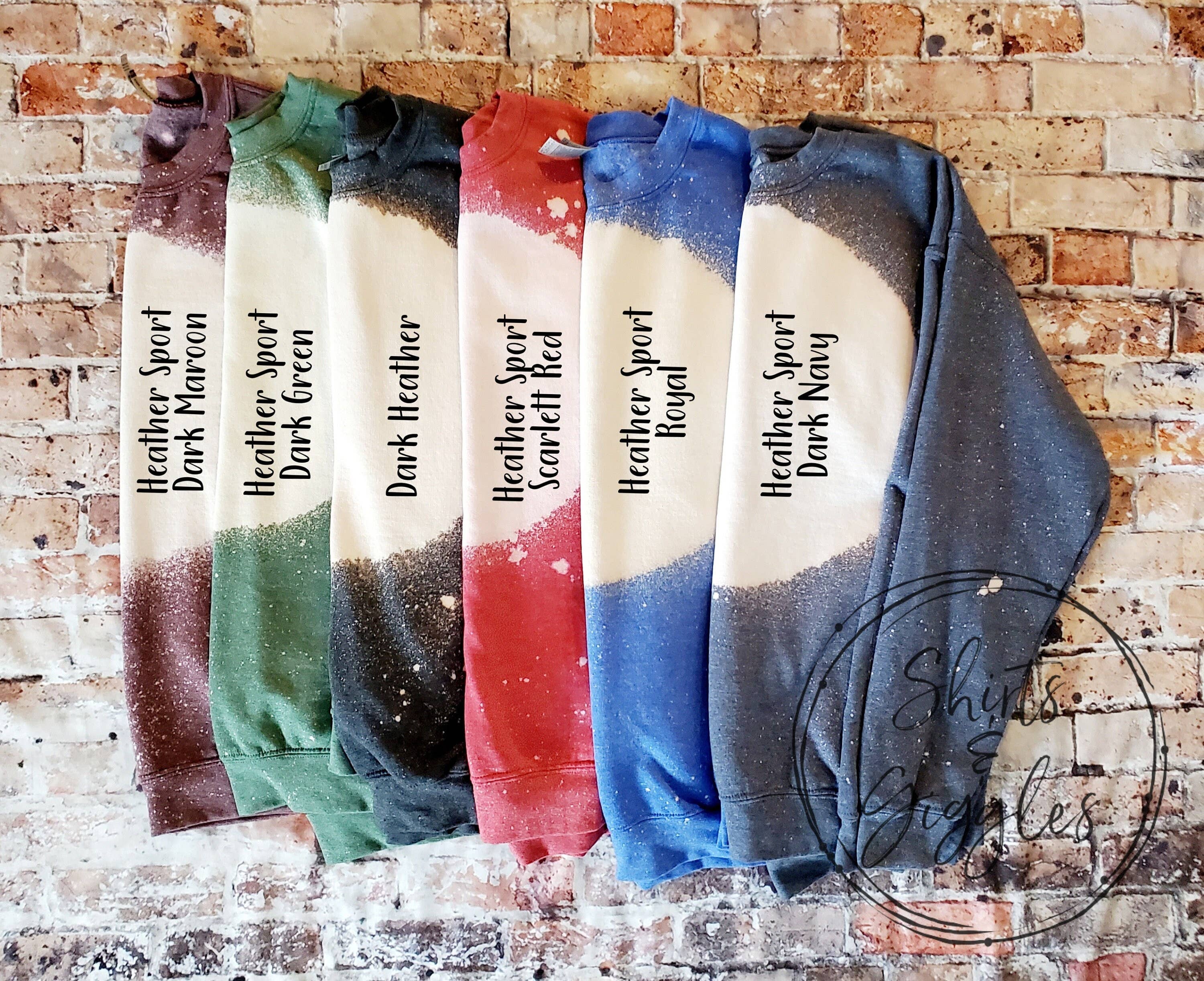 Shirts & Giggles - Vendita all'ingrosso Felpa stampata - Donna - Felpe girocollo sbiancate Gildan® senza stampa8